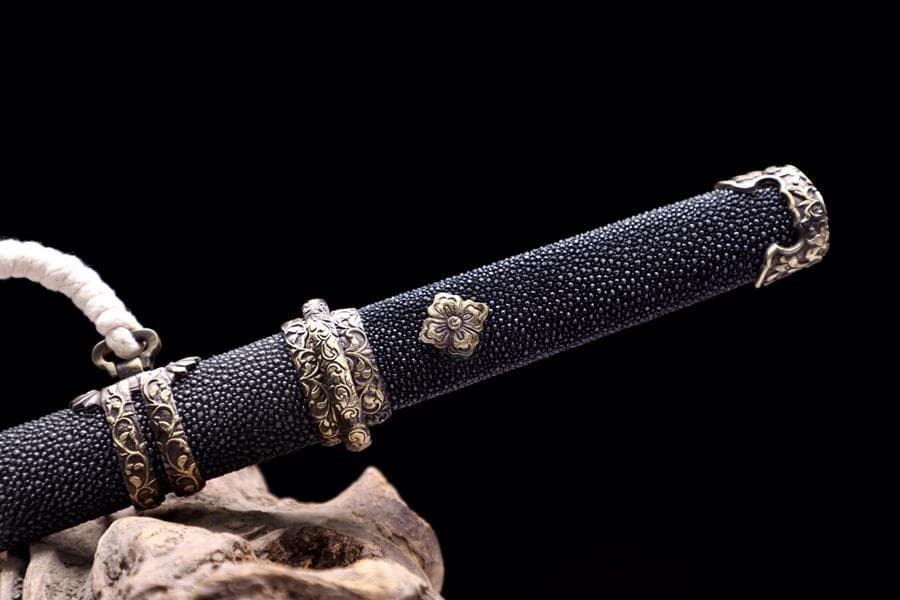 雪影唐刀 模造刀 居合刀 武士道 武具 漢剣 唐刀 龍泉剣 手鍛造打