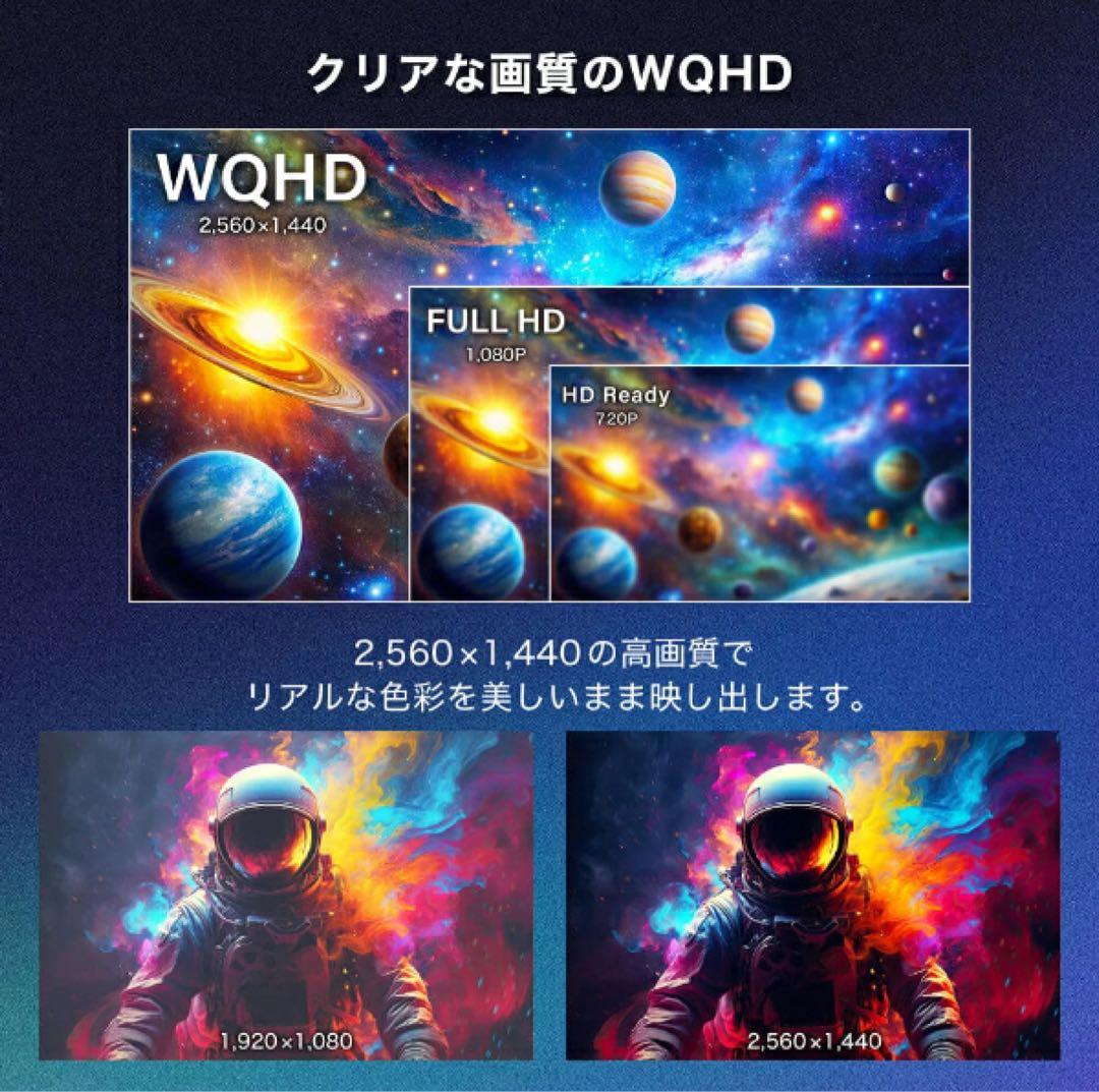 MAXZEN MGM27IC02 27.0インチ WQHDモニター