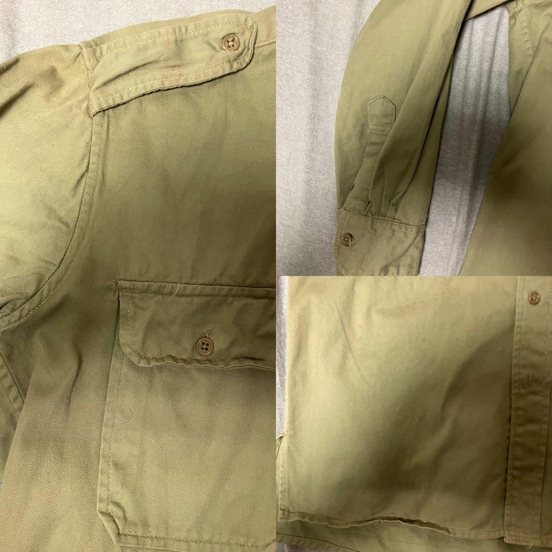 フランス軍 m-47 チノトラウザー　ミリタリー シャツ　セットアップ