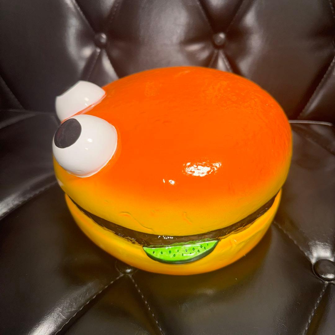 マクドナルド　ハンバーガー　パッチ➕台座　復刻品