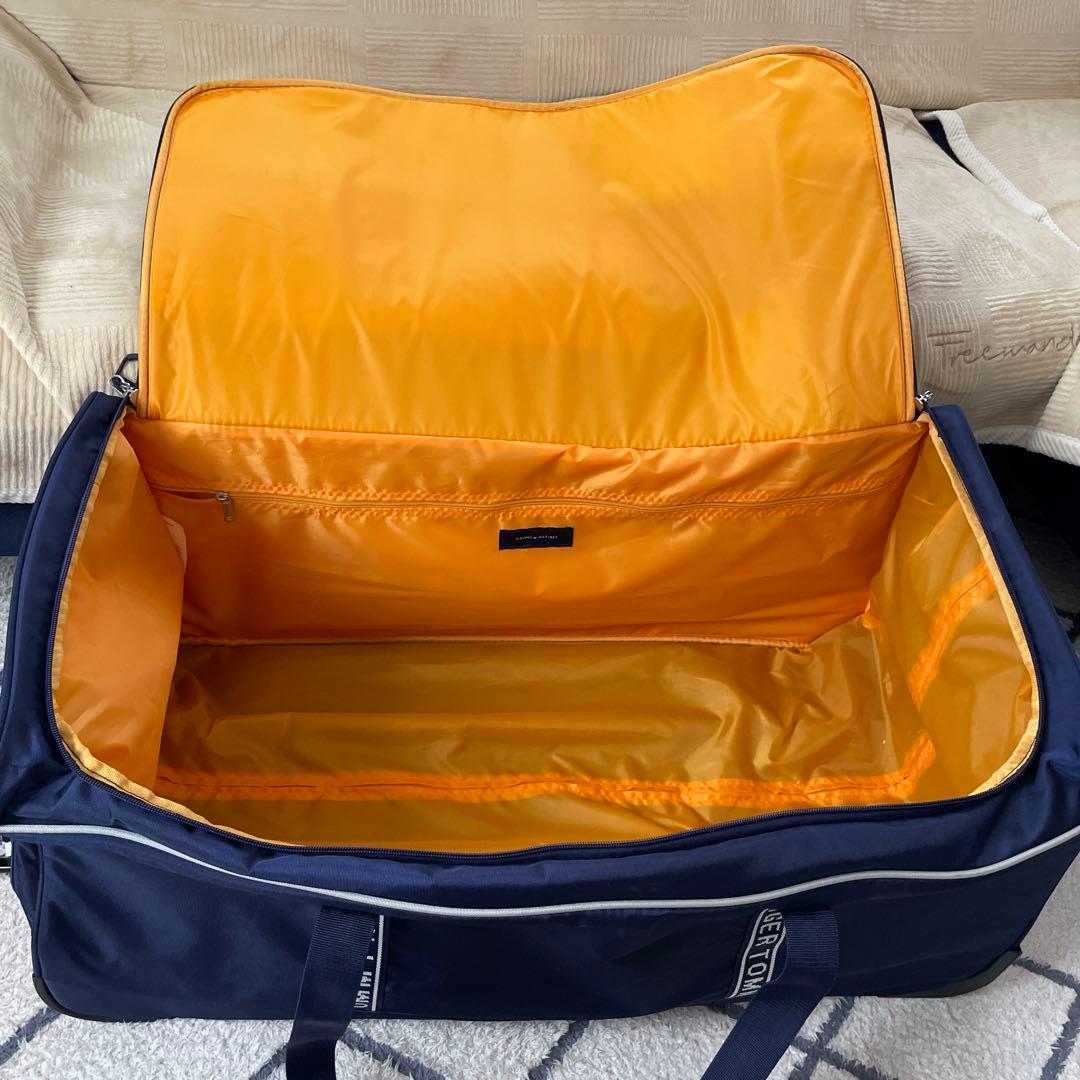 トミーヒルフィガー 折りたたみキャリーバッグ 大容量 リュック