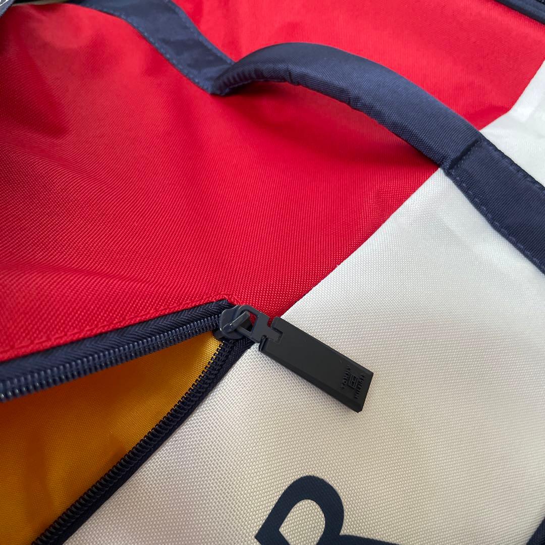 トミーヒルフィガー 折りたたみキャリーバッグ 大容量 リュック