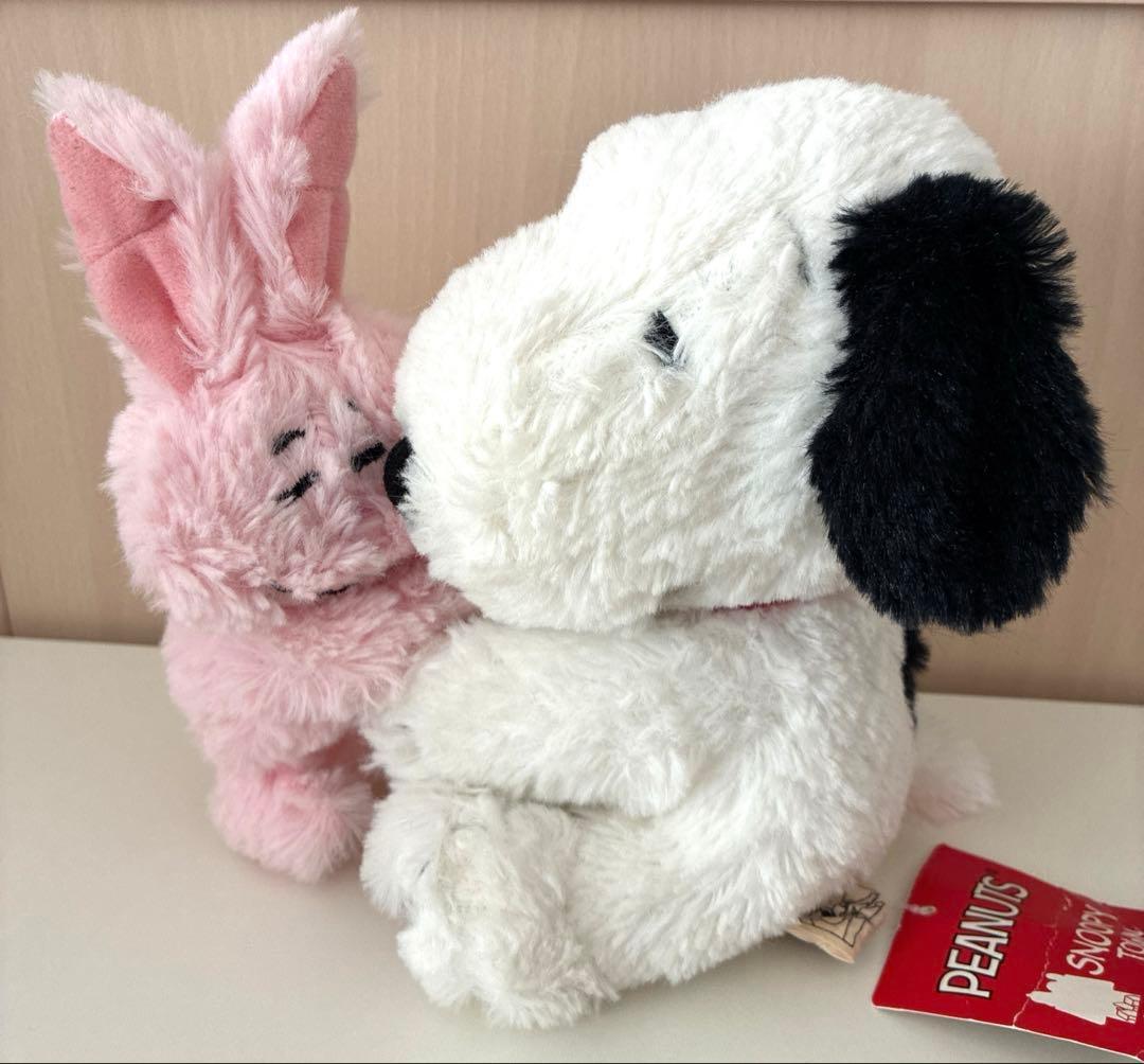 スヌーピータウン ハグ　ラビット　ぬいぐるみ　うさぎ
