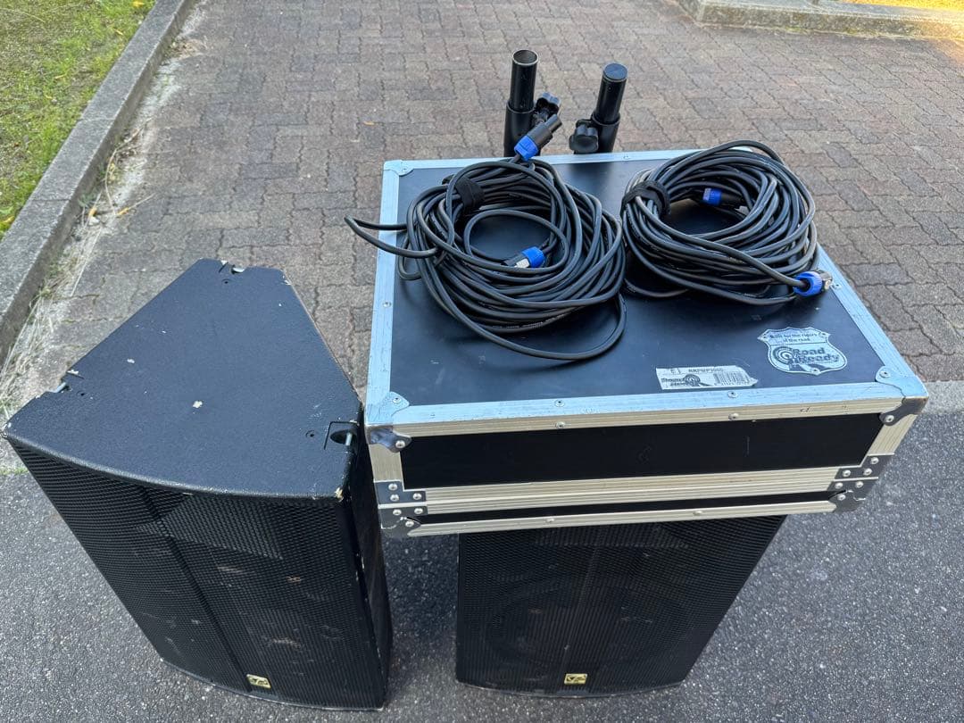 PAセット スピーカー2台 Classic Pro CP15II + ミキサー