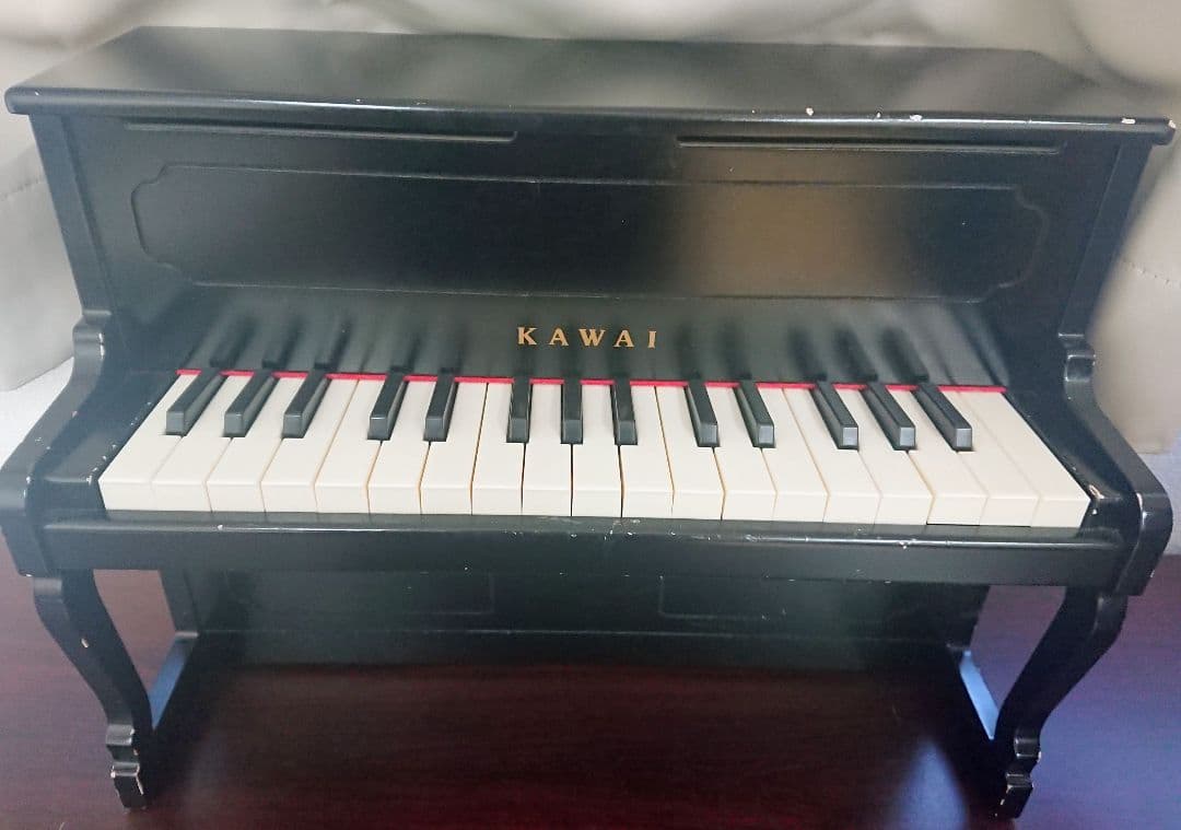S KAWAI おとをだしてあそぶ ミニアップライトピアノ 1151 ブラック