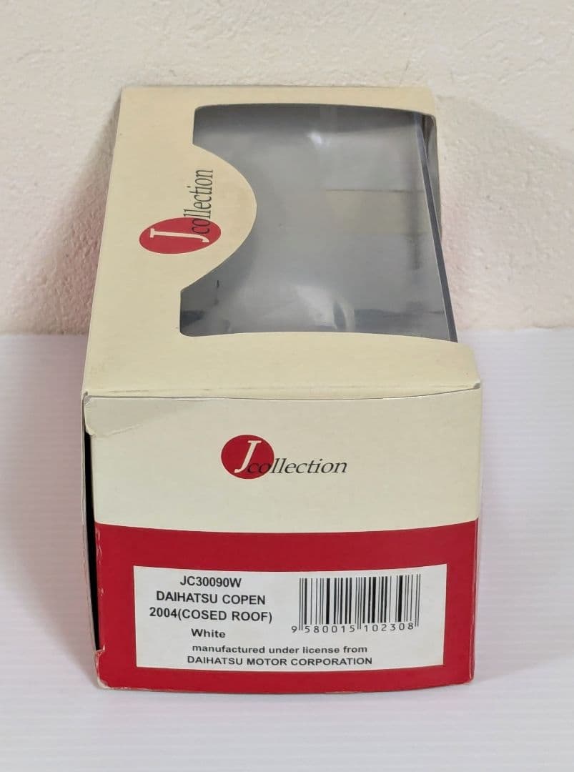 京商　J-collection　ダイハツ　コペン　COPEN　ミニカー　ホワイト