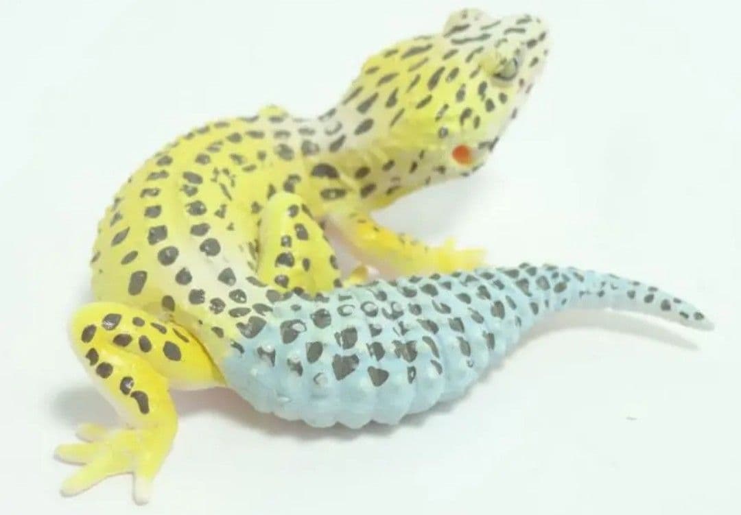 送料無料　激レア!　ヒョウモントカゲモドキ　フィギュア