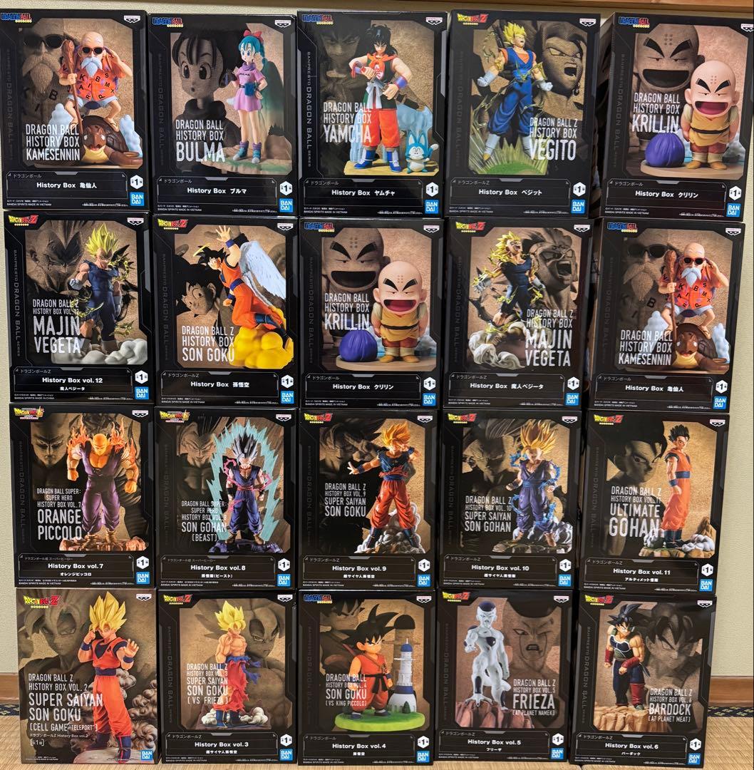 ドラゴンボールフィギュア　History Box 20点セット　まとめ売り