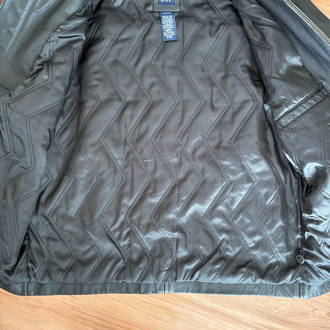 【美品】old gap ブラック レザージャケット ギャップジャパン製