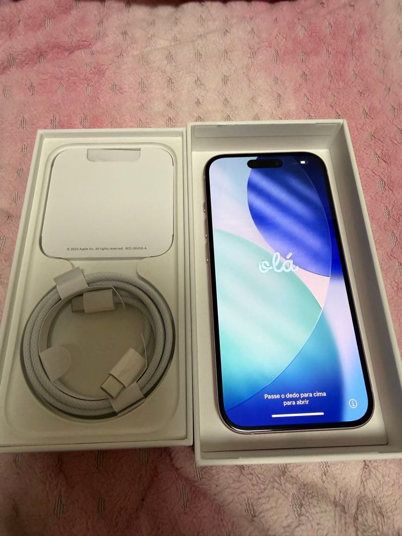 RY TRADE 専用iPhone15ピンク　128GB シムフリー充電100%