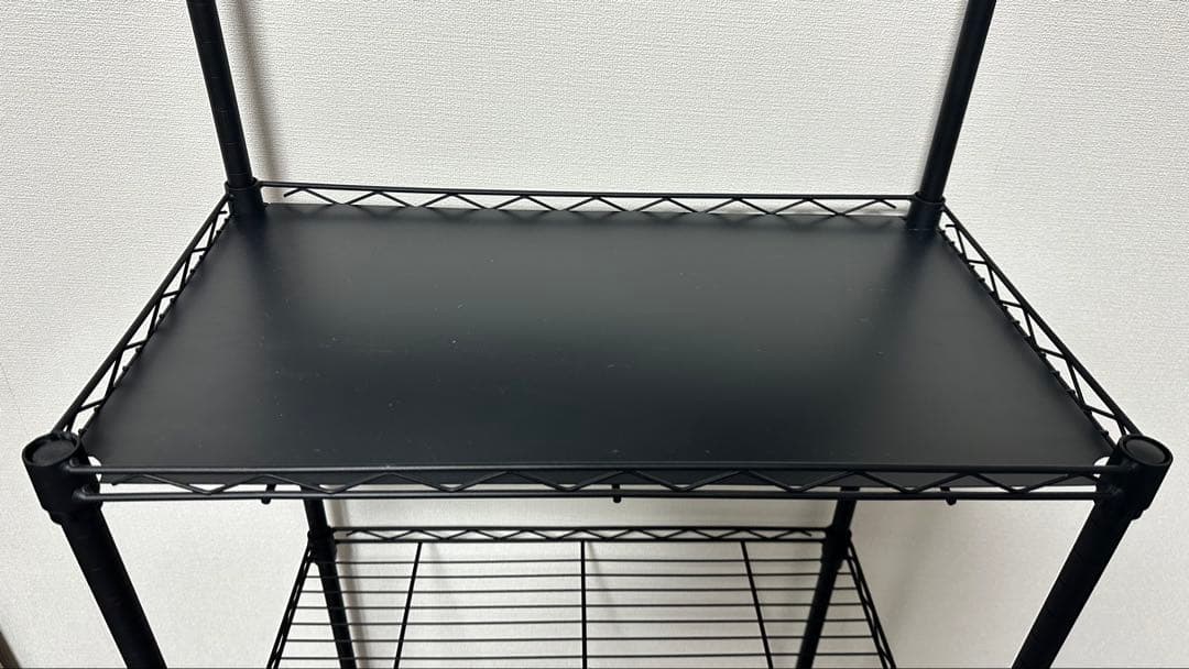 BLITZER 3段メタルラック ブラック ミール