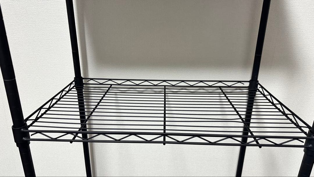 BLITZER 3段メタルラック ブラック ミール