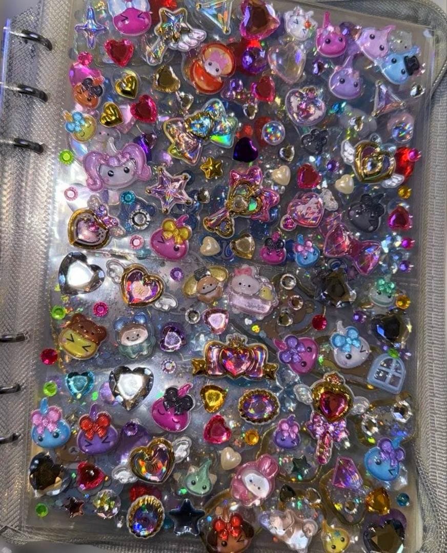 正規品のみ‪‪❤︎‬A5キラキラデカシール帳完成品‪‪❤︎‬