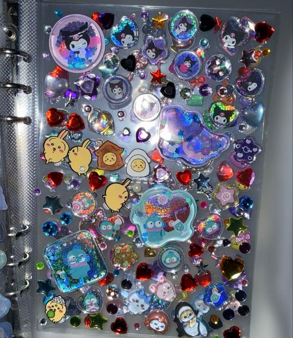 正規品のみ‪‪❤︎‬A5キラキラデカシール帳完成品‪‪❤︎‬