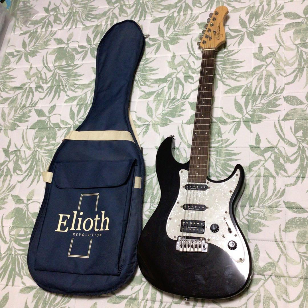 elioth guitar S305 6弦　エレキギターとケース