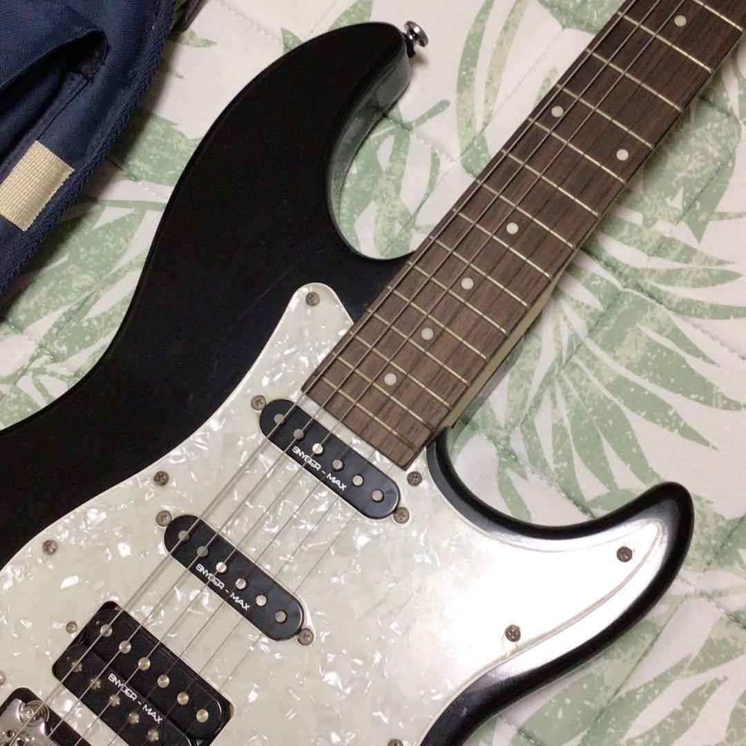 elioth guitar S305 6弦　エレキギターとケース