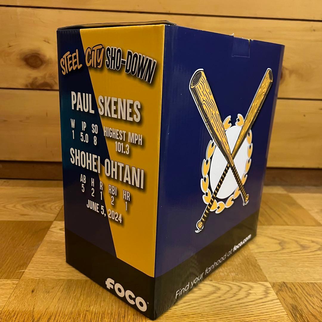 【世界100個限定】大谷翔平 スキーンズ コラボボブルヘッド ドジャース