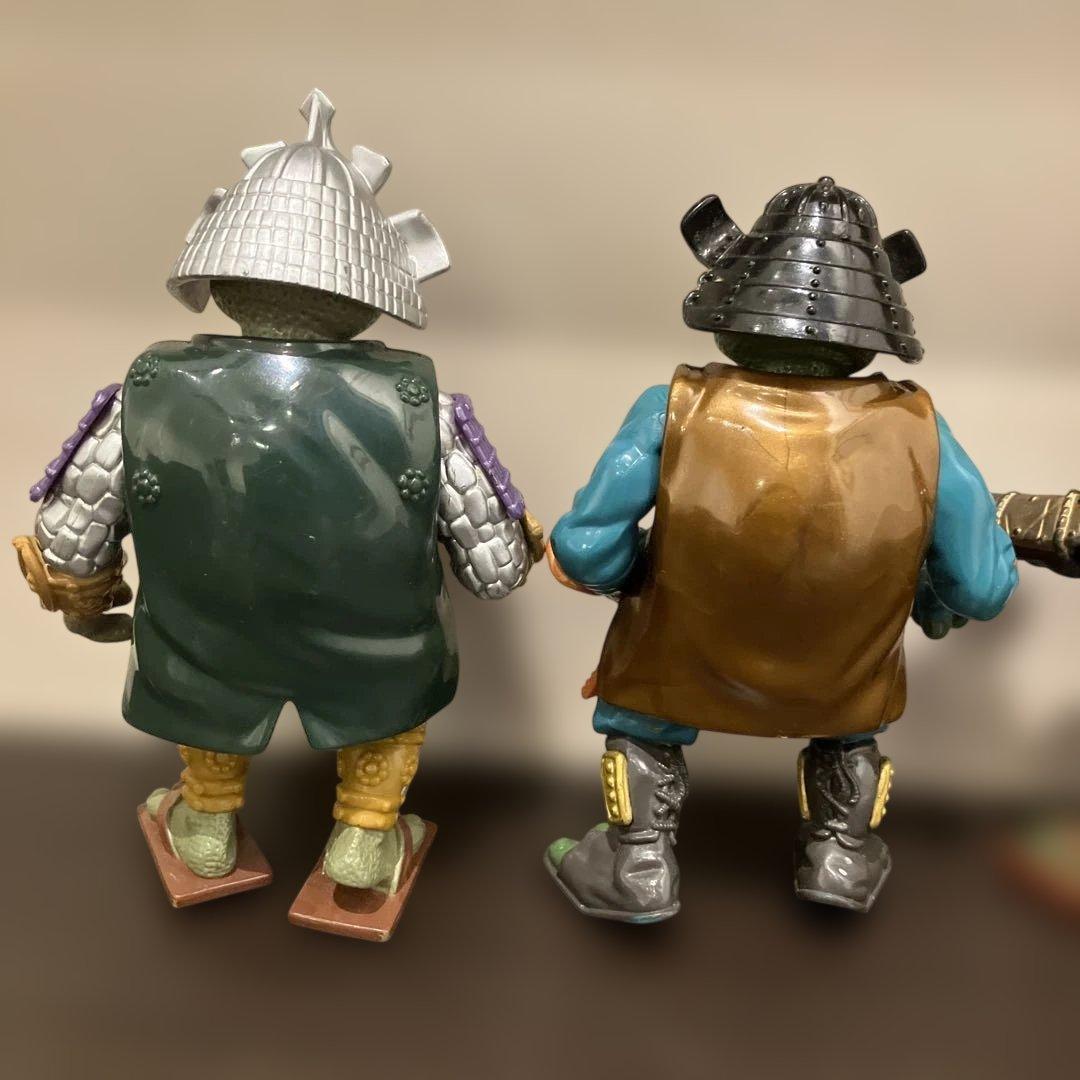 タートルズ フィギュア　サムライ　キックボクシング　ピザ　ミケランジェロ　可動式