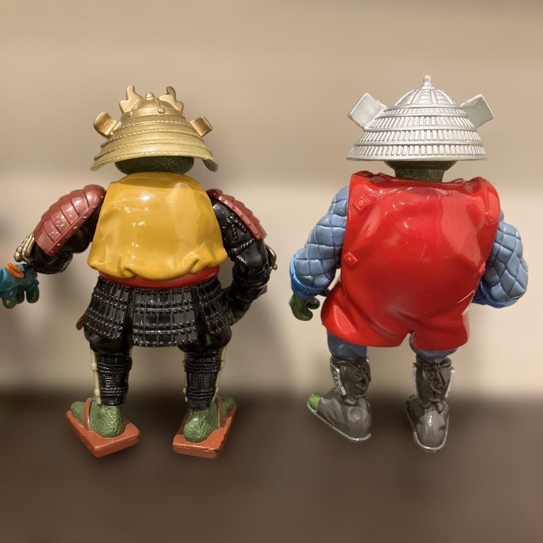 タートルズ フィギュア　サムライ　キックボクシング　ピザ　ミケランジェロ　可動式