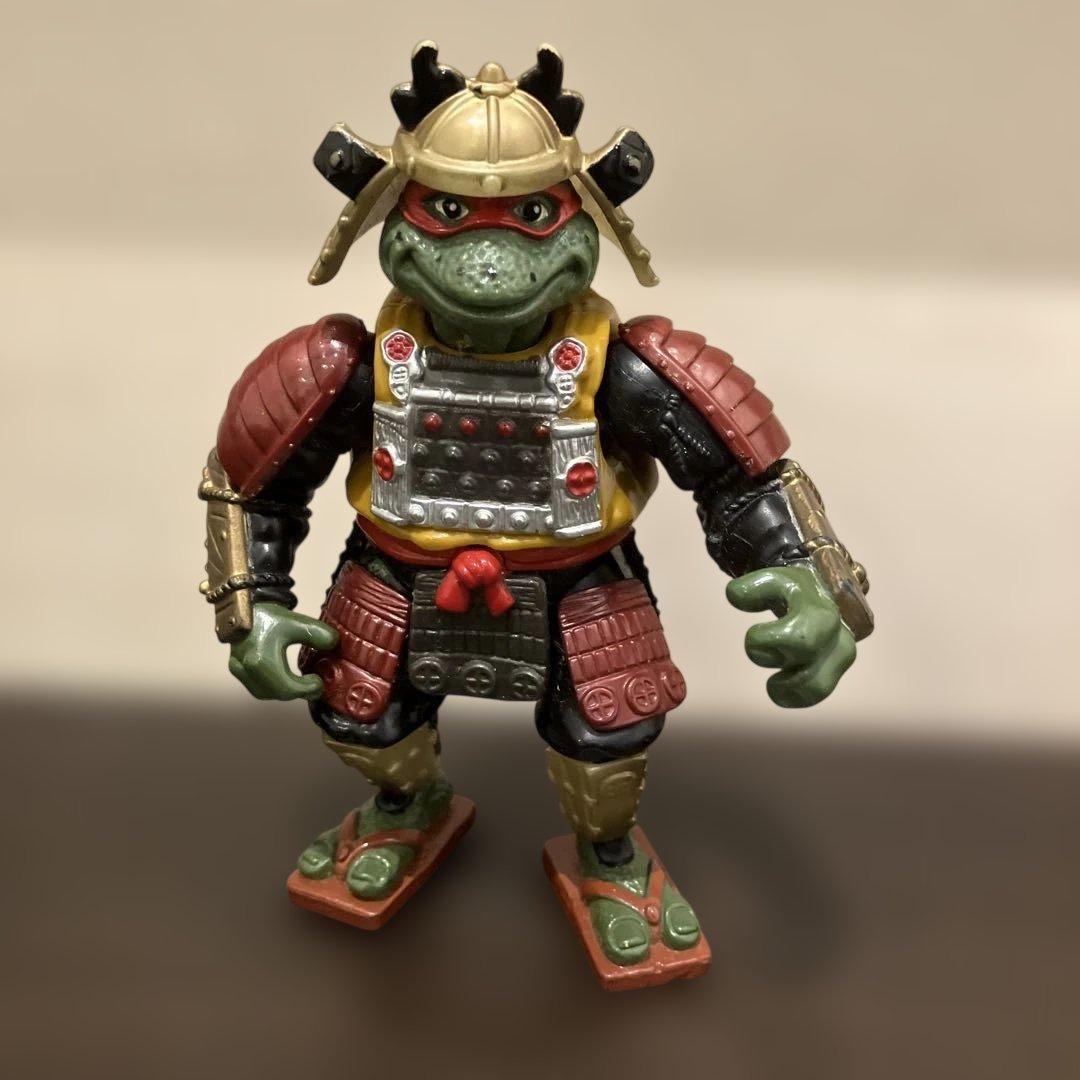 タートルズ フィギュア　サムライ　キックボクシング　ピザ　ミケランジェロ　可動式