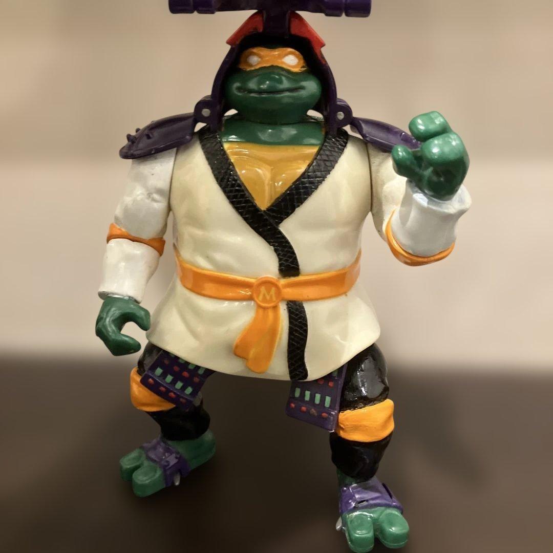 タートルズ フィギュア　サムライ　キックボクシング　ピザ　ミケランジェロ　可動式