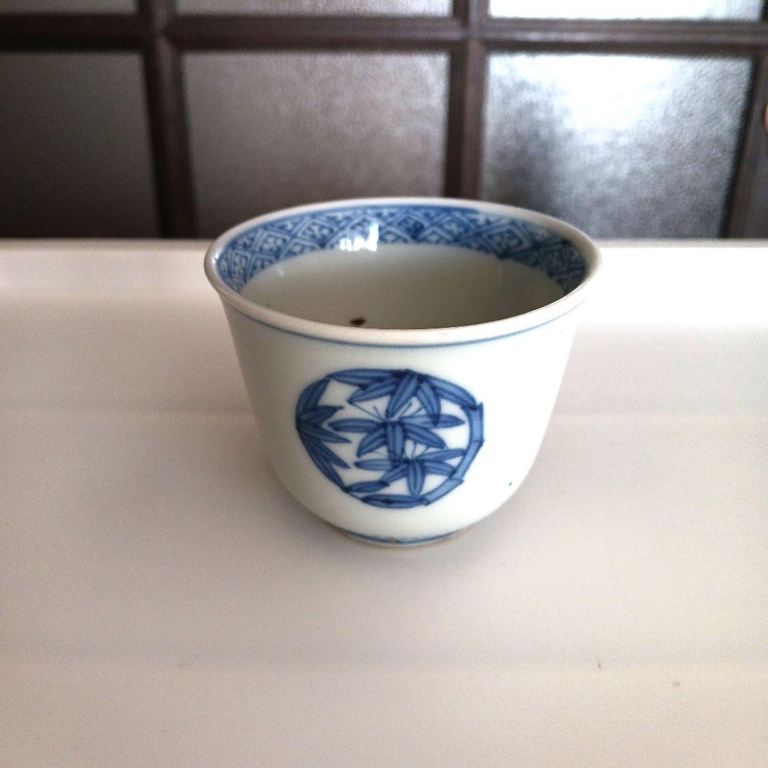 【週末特価】古伊万里　湯呑み茶碗