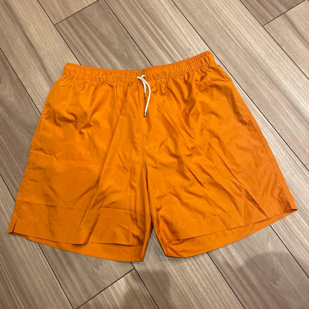 【未使用美品】HERMES エルメス スイムショーツ オレンジ Lサイズ