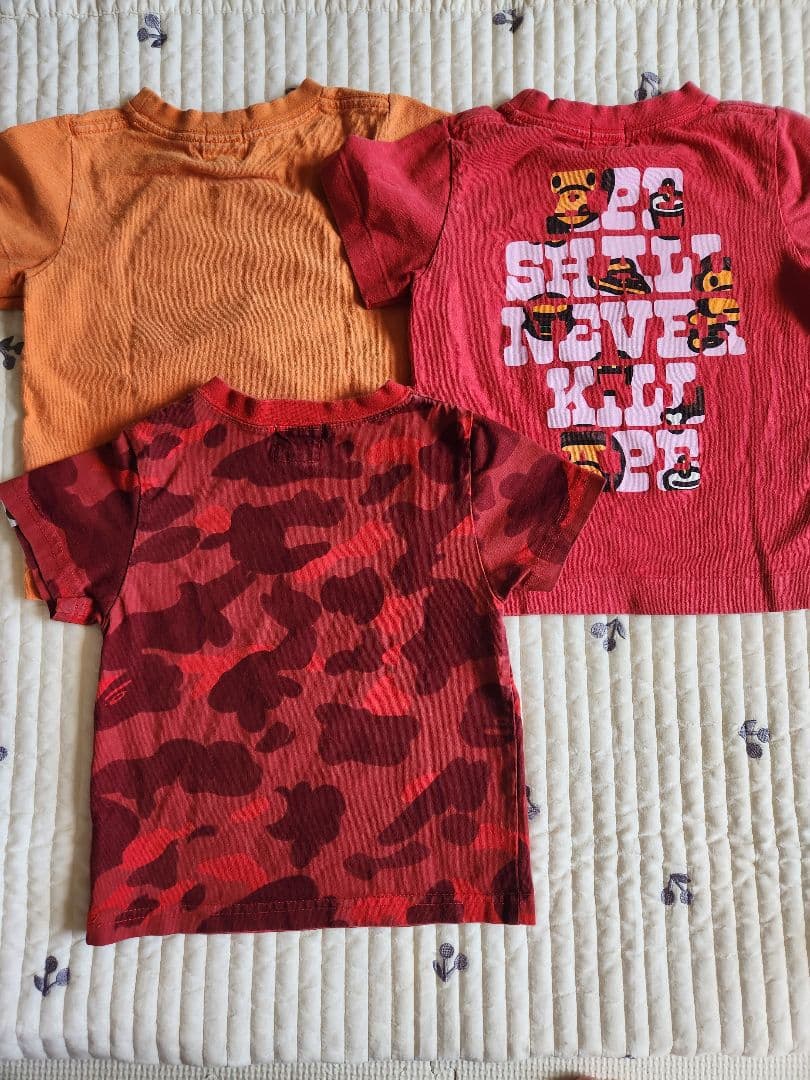 A BATHING APE Tシャツ 3枚セット