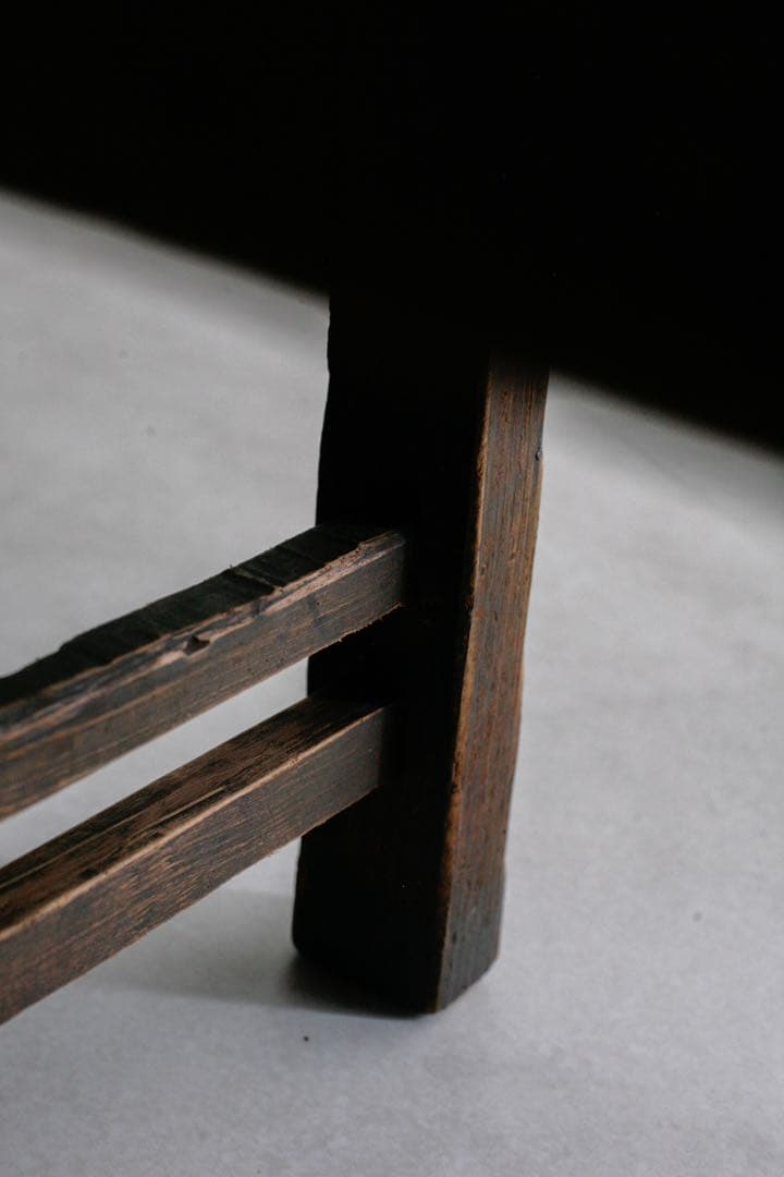 文机　杉材　古材　無垢材　古家具　古道具　飾り棚　机