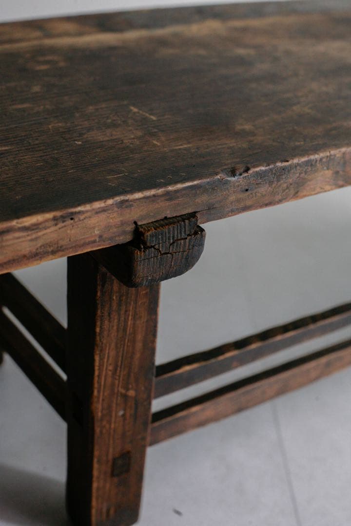 文机　杉材　古材　無垢材　古家具　古道具　飾り棚　机