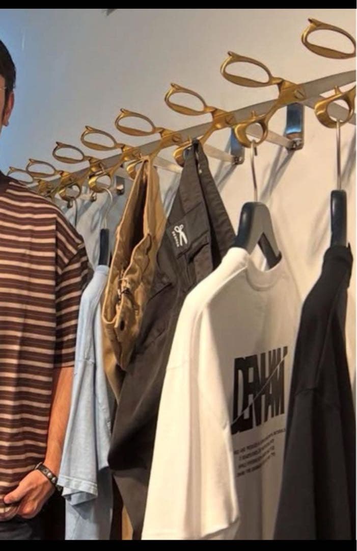 N*I様 【非売品】DENHAM ハサミ型ハンガーラック　1本