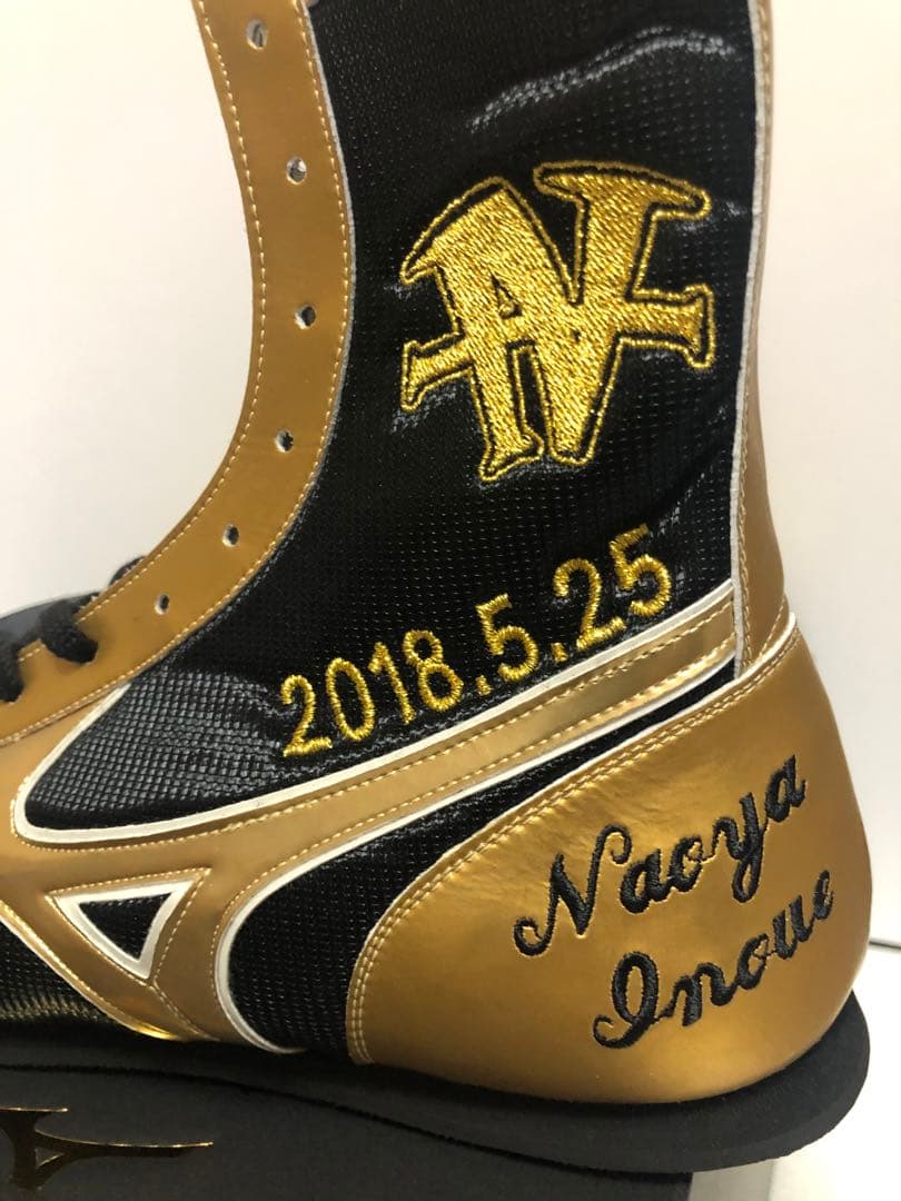 希少❗️10足限定‼️【井上尚弥選手レプリカシューズ】2018年3階級制覇記念❗️
