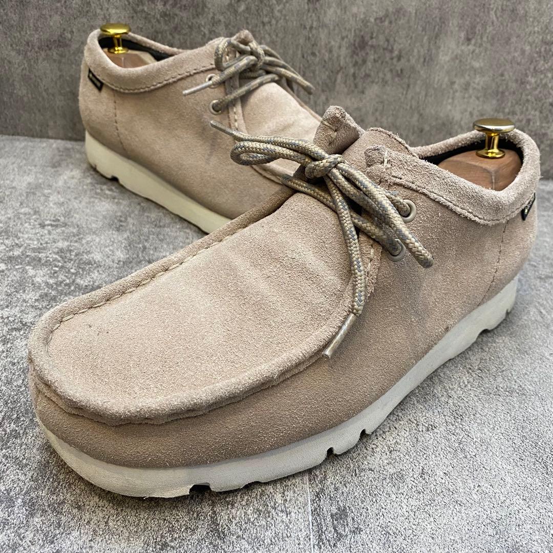 ✨人気✨クラークス CLARKS ワラビーGTX【27】グレー ゴアテックス
