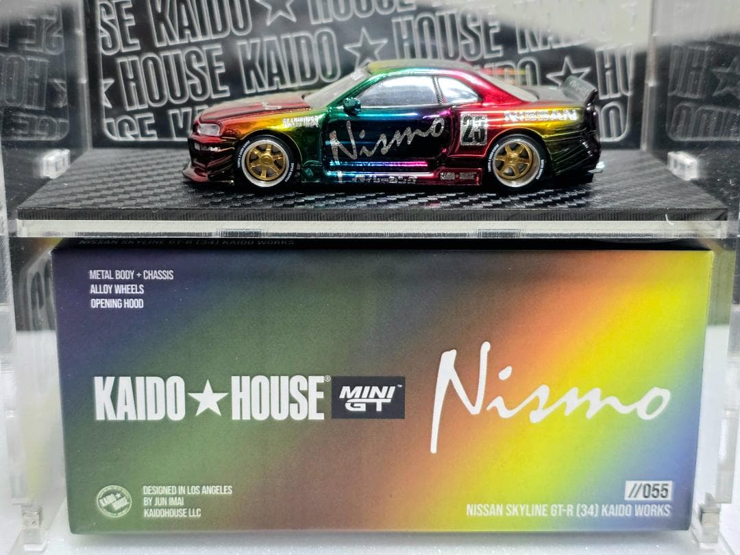 MINIGT LBWK ER34ブラジル限定イベントサイン付き