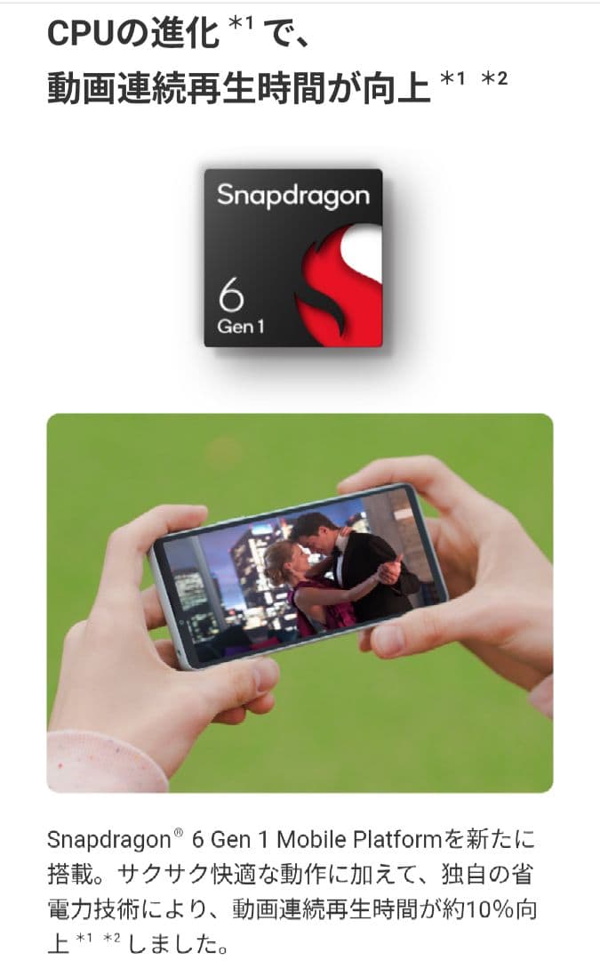 箱有.Sony Xperia 10 VI 人気ブルー SoftBank