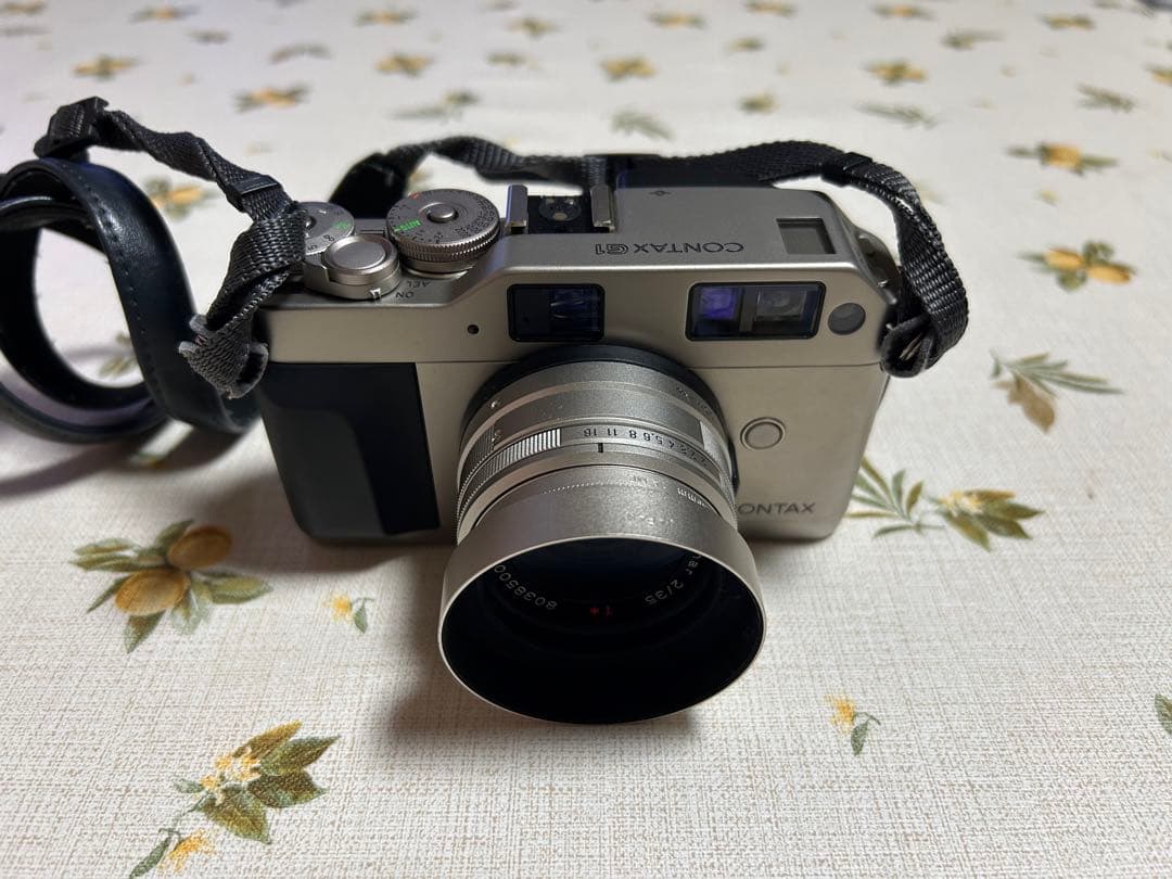 【動作現像確認済】 大人気のため値下げ終了★CONTAX G1 ストロボ付カメラ