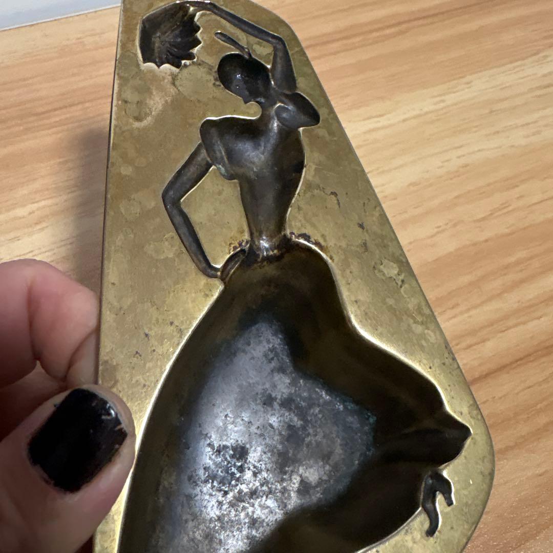 ジタン ヴィンテージ真鍮製灰皿