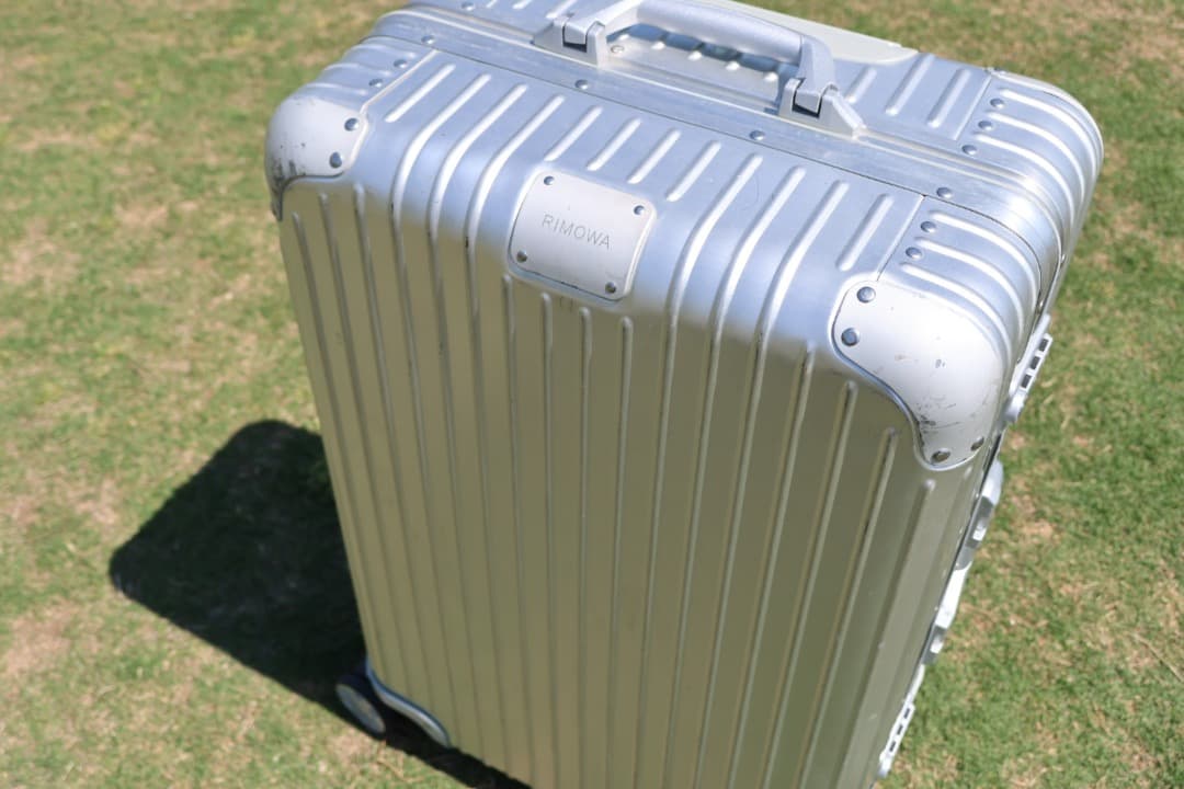 現行品/美品 【RIMOWA】リモワ チェックイン M アルミ シルバー