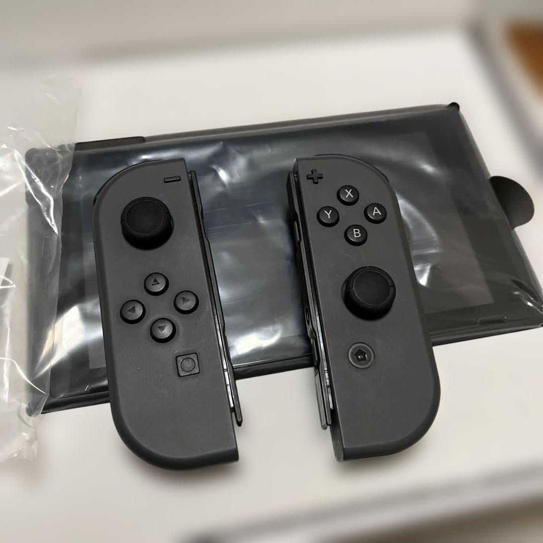 Nintendo Switch グレー ブラック 黒 ニンテンドースイッチ 初期