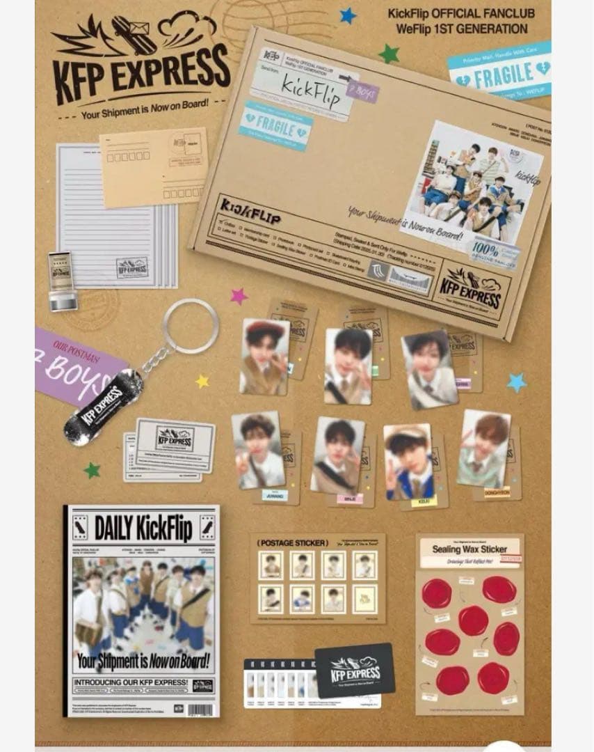 アイドル KickFlip fc kit