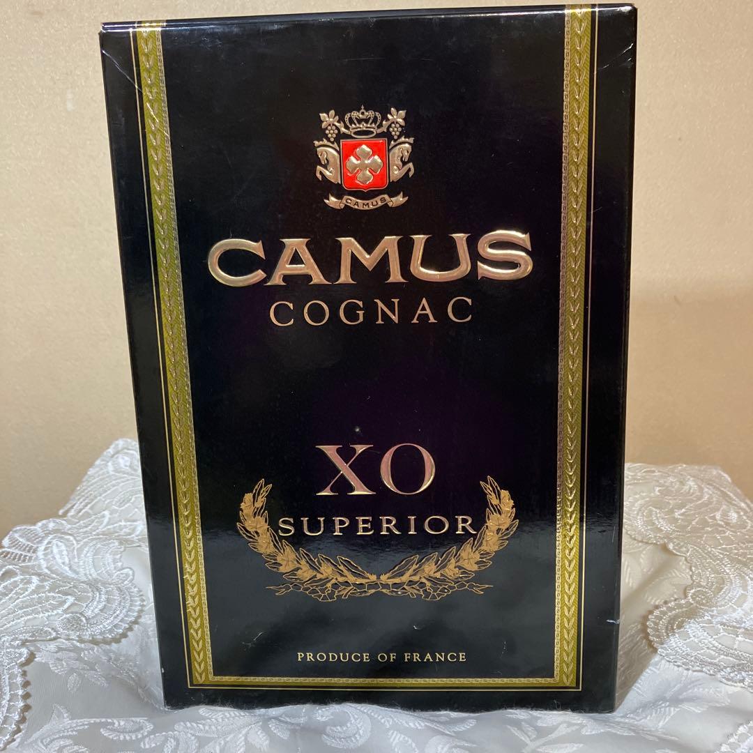 【古酒】CAMUS XO SUPERIOR 1000ml COGNAC 未開栓