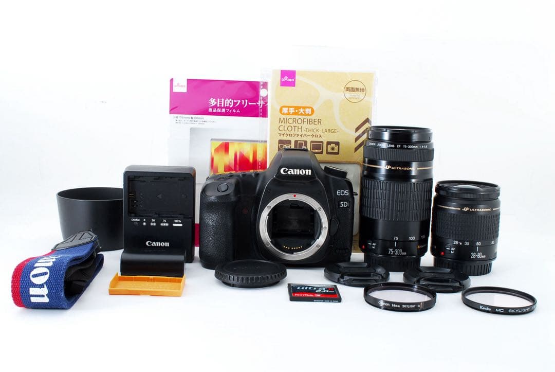 キャノン Canon EOS ５D mark II ダブルレンズセット