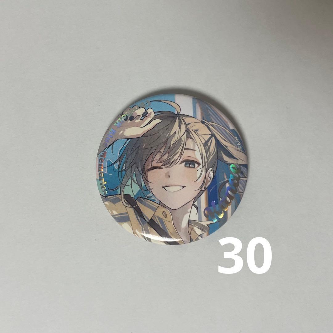 にじさんじ　叶　缶バッジ　ChroNoiR Blue Memories
