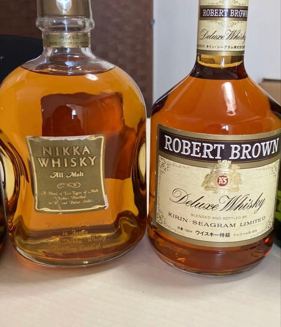 【未開栓】ウィスキー4本セット　ニッカウヰスキー　オールモルト　初代ボトル　他