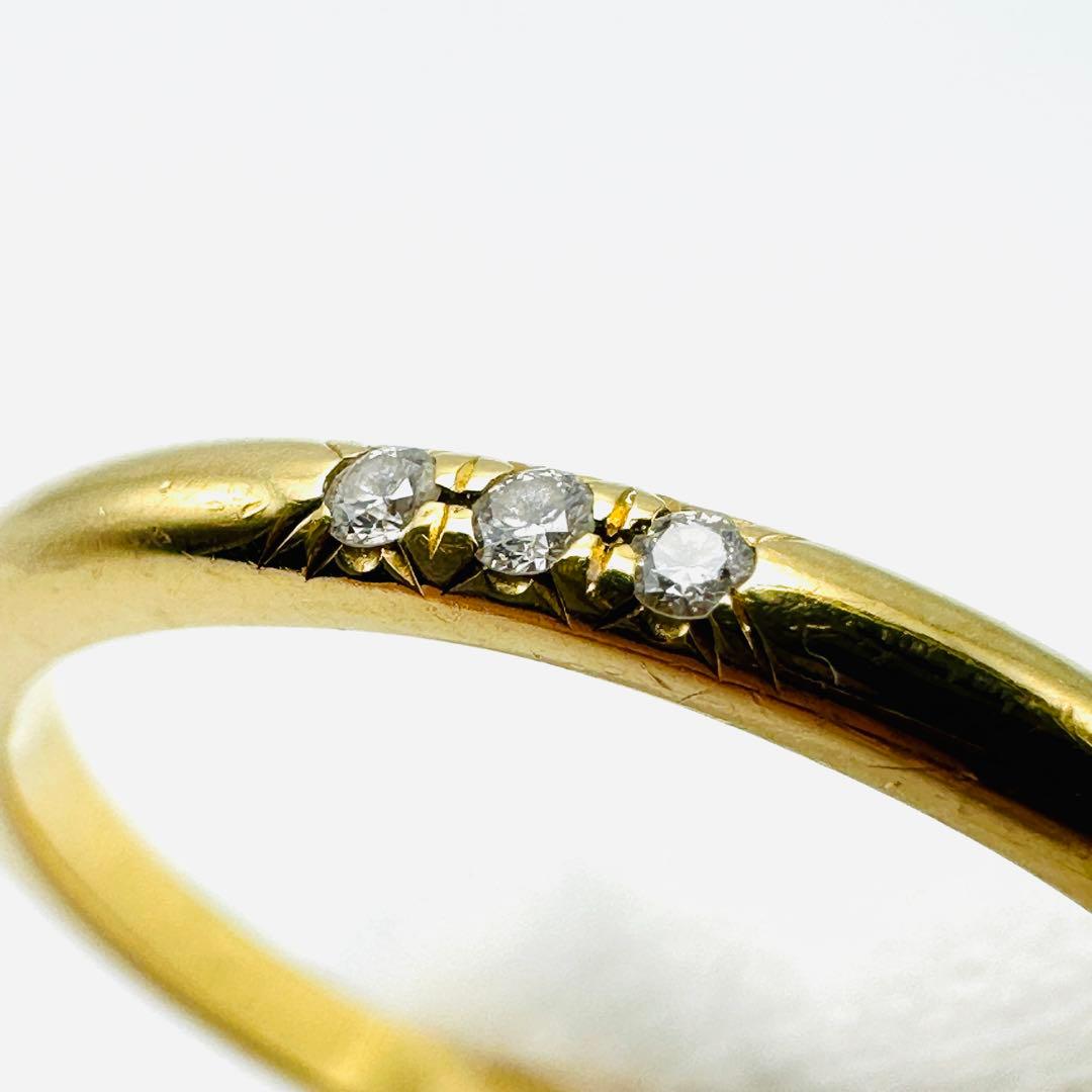 Tiffany フォーエバー　ウェディング　バンドリング　16号　Au750