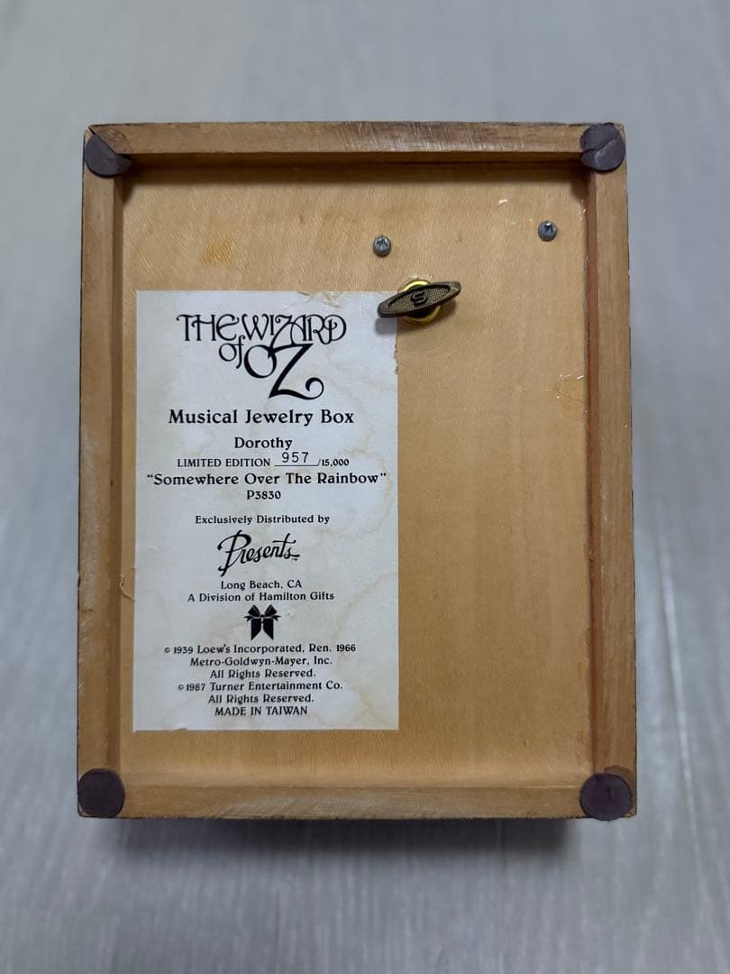 激レア オズの魔法使い オルゴール