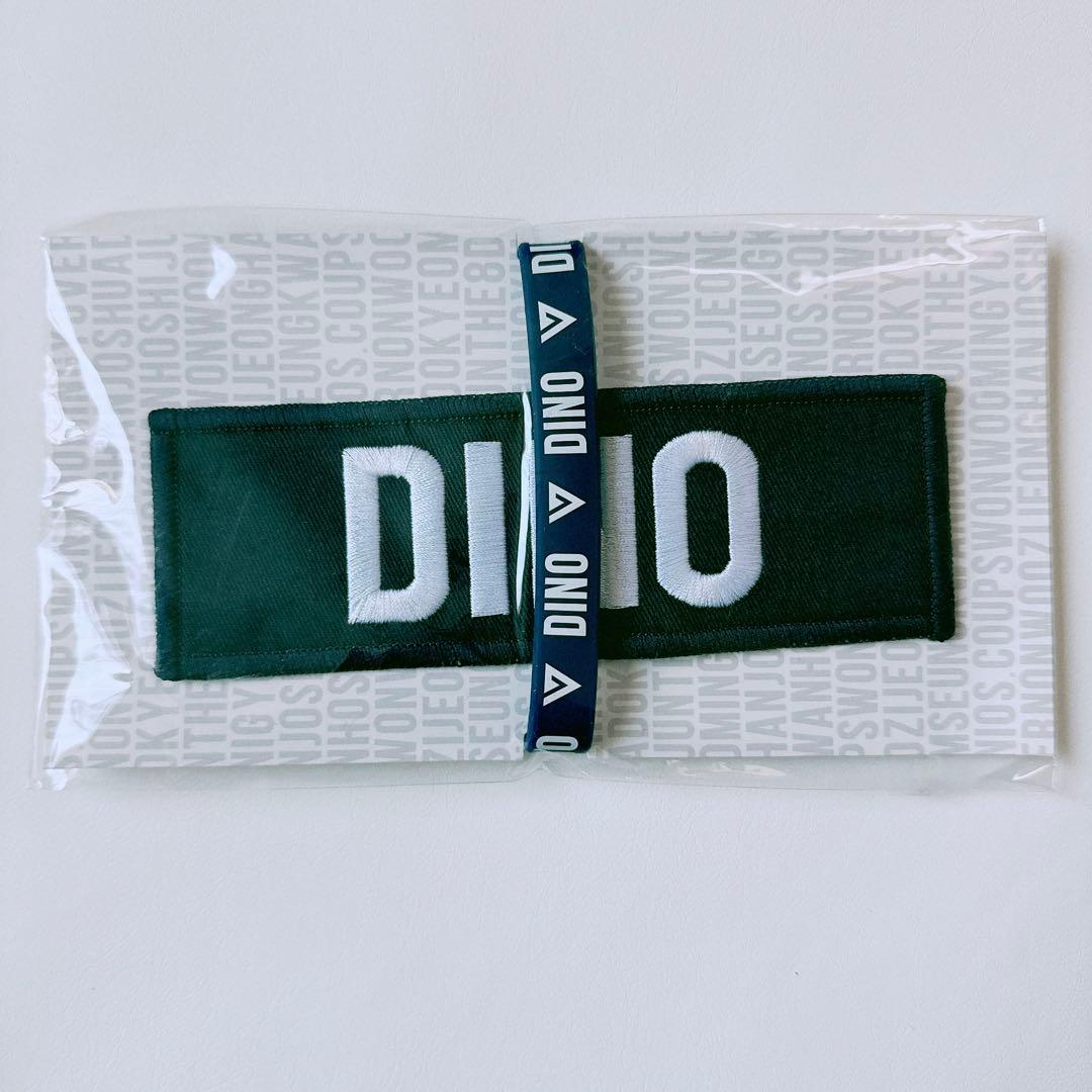ディノ　SEVENTEEN ネームワッペン&ラバーバンド 2017