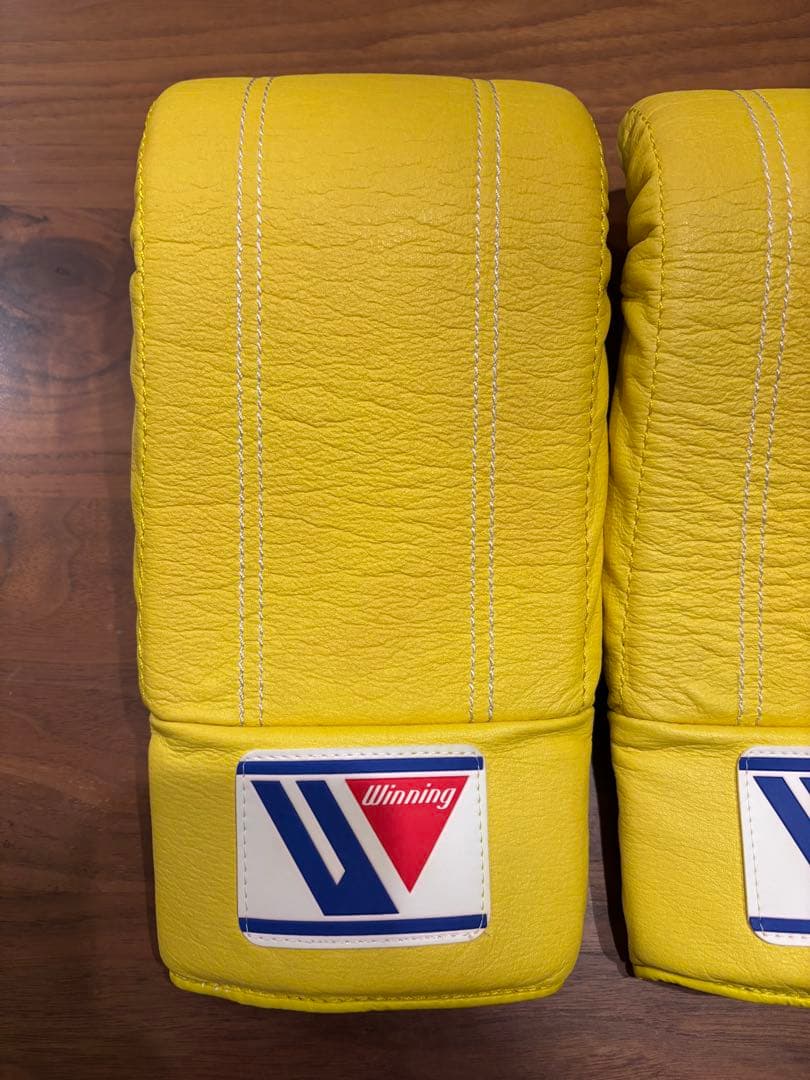 Winning ボクシンググローブ イエロー　パンチンググローブ