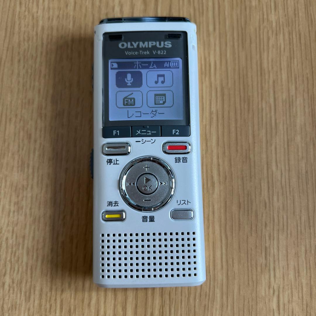OLYMPUS ボイスレコーダー V-822 （microSD、電池付き）