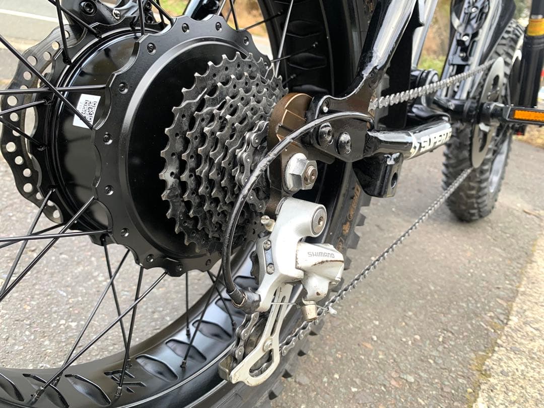 動作確認済 送料無料SUPER油圧式ディスクブレーMTB電動自転車48V20Ah